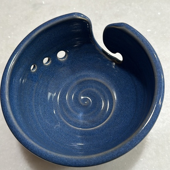 Doug Smith Pottery Stoneware Knitting Bowl New - Picture 5 of 6